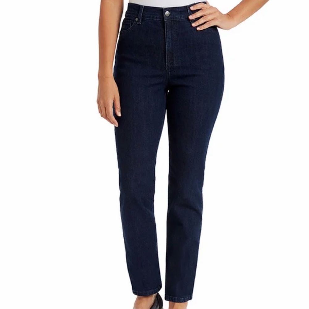 Gloria Vanderbilt Women's Amanda Stretch Denim Jean Slimming Size 14